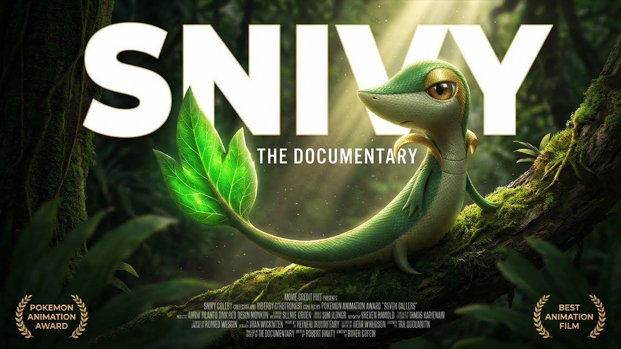 SNIVY: The Biology of Absolute Control | Pokémon Real Life Natural Geographic NatGeo Documentary