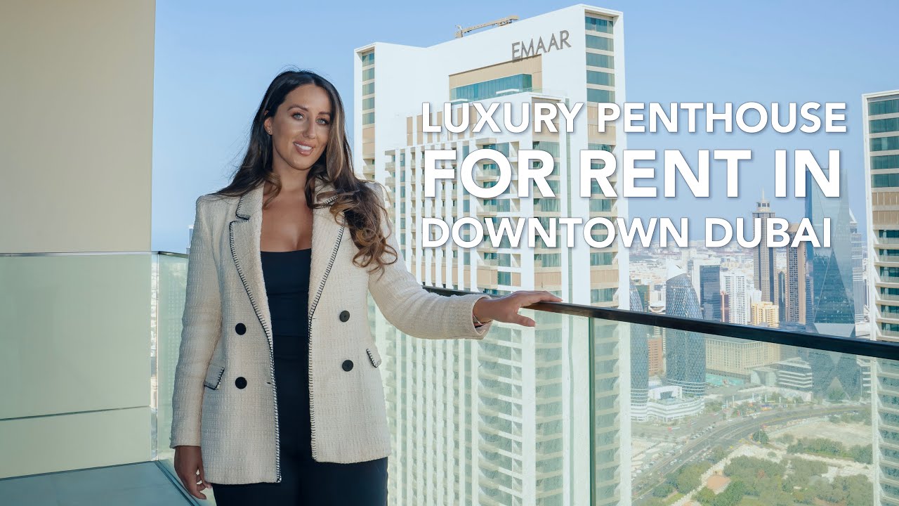 Check out this stunning, four-bedroom Penthouse in the beautiful Downtown Views building by Emaar.