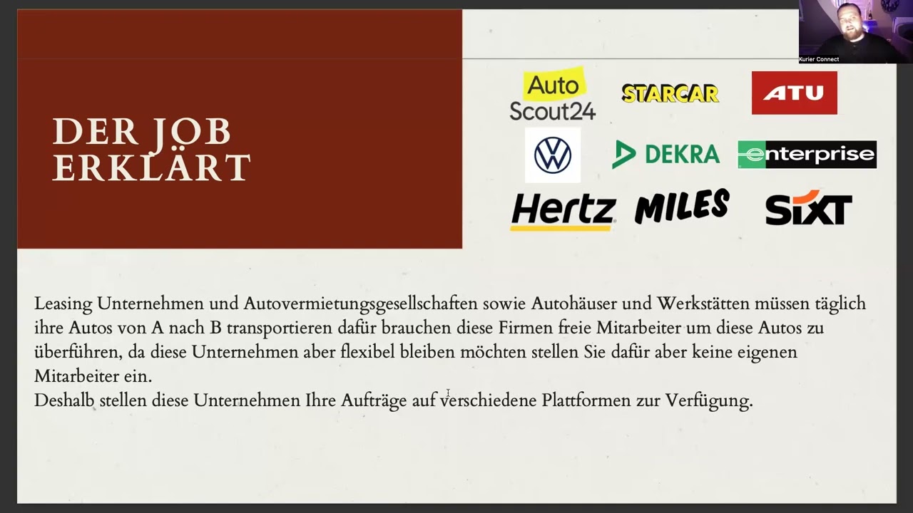 Fahrzeugüberführung Webinar 2.0