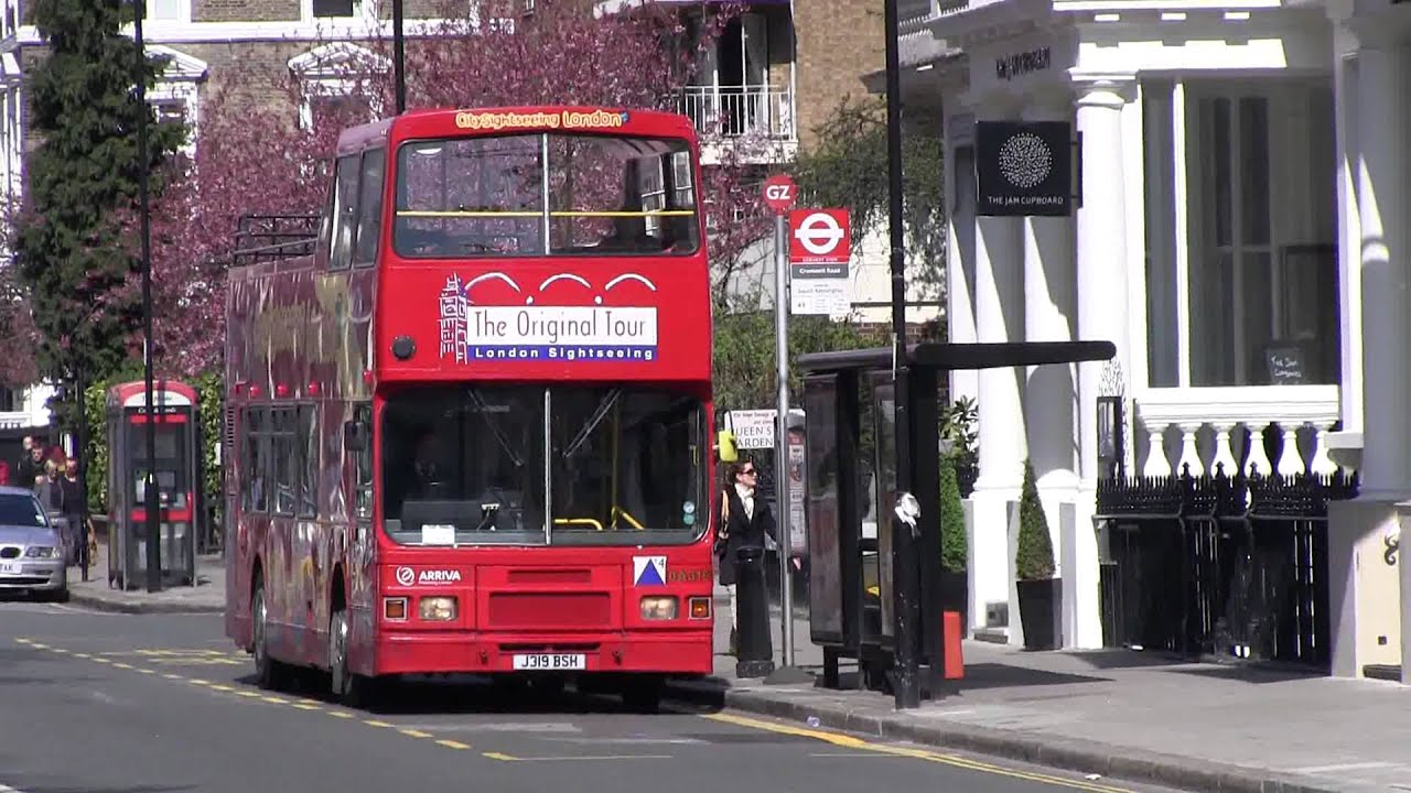 Sightseeing Buses London open-topped double decker April 2012