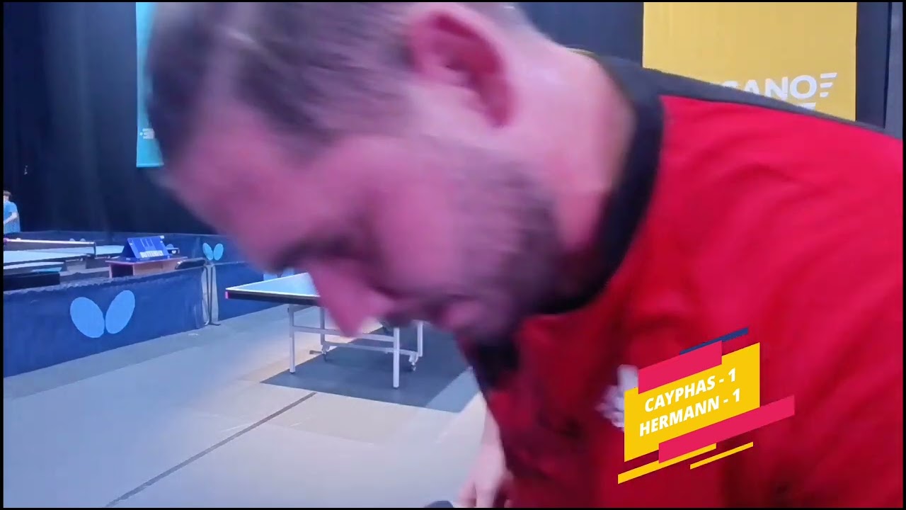 Ping-pong World Cup Mexico 2024 ▶️ CAYPHAS VS HERMANN