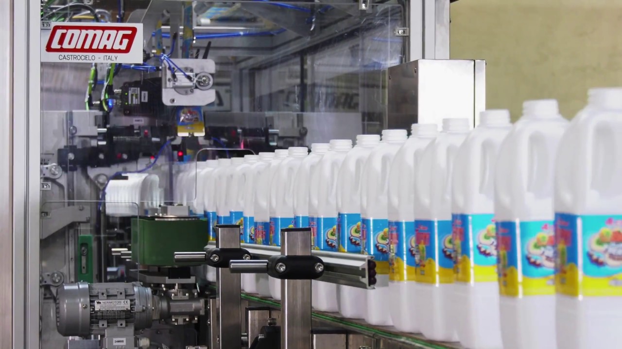 Comag Machine Next Gen | labelling with Stretch sleeve  | Speed 12.000 bph