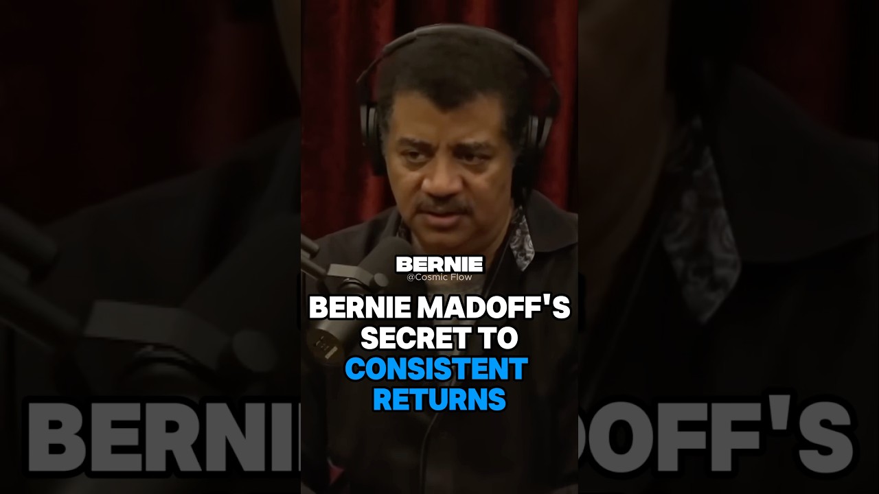 Bernie Madoff's Secret To Consistent Returns w/Neil deGrasse Tyson