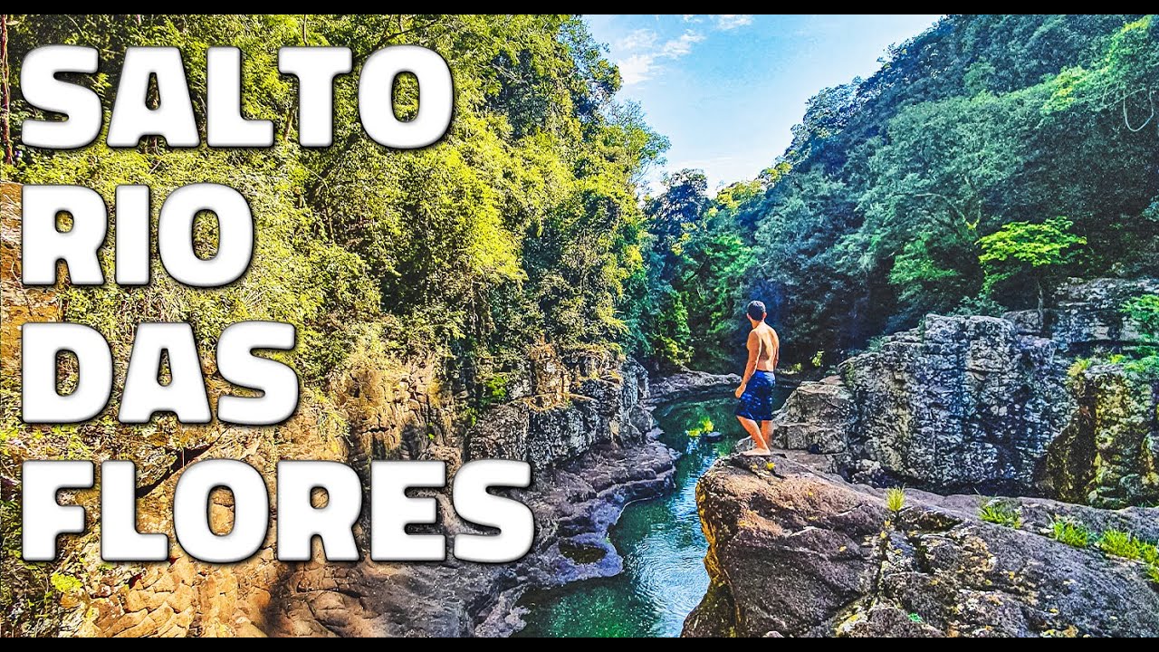 Salto  do Rio Das Flores Para&iacute;so SC