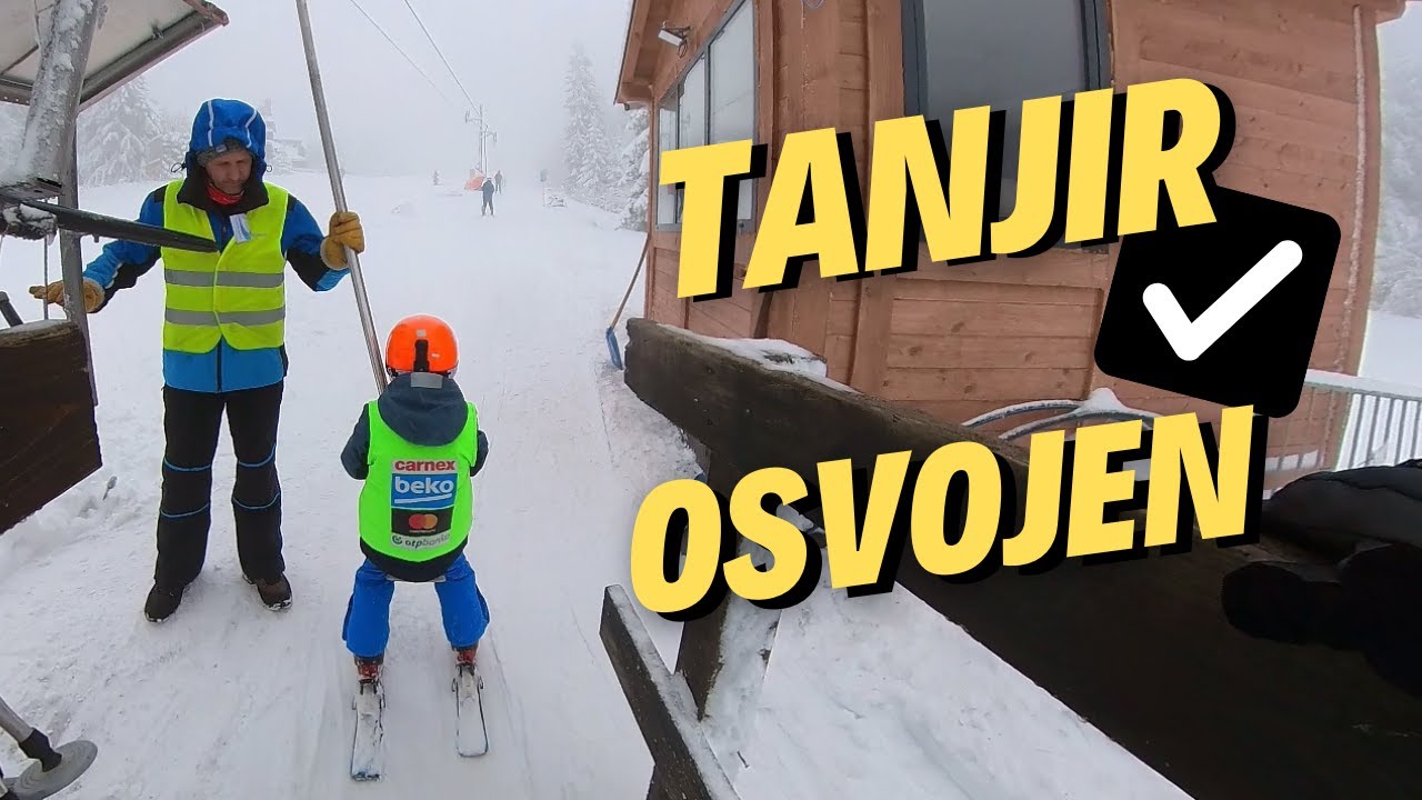 Ako može MALI SKIJAŠ (5 godina), možete i VI da savladate TANJIR!!