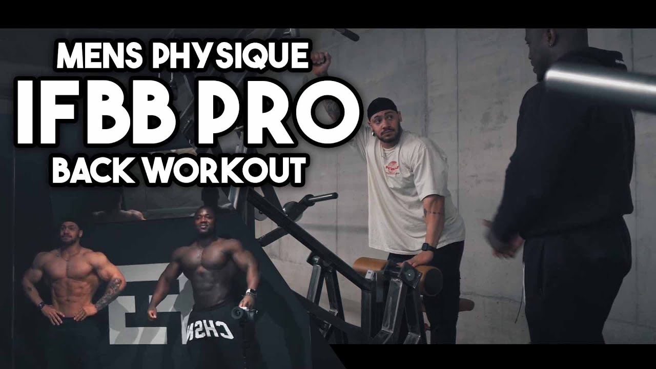 Training Back with Men's Physique IFBB Pro Isaac Francis