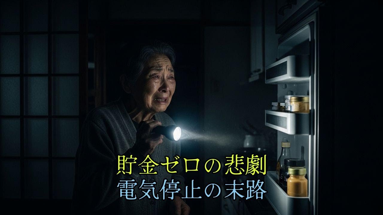 年金月13万の地獄。電気も止まった71歳母が隠した涙の真実
