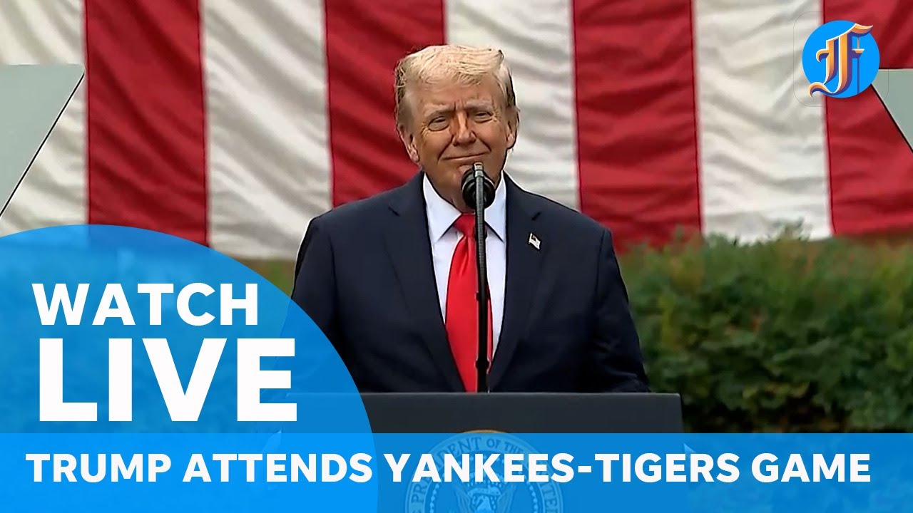 Live: Trump at Yankees vs. Tigers baseball game for 9/11 ceremony