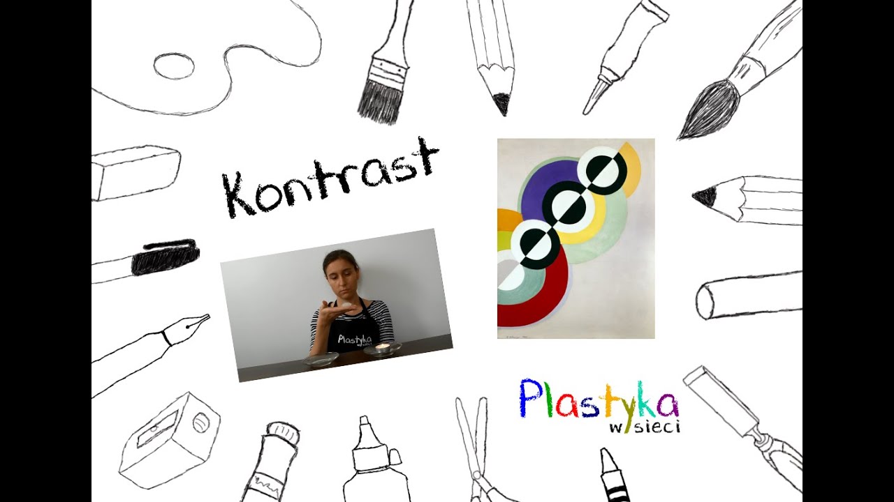 Plastyka w sieci - lekcje plastyki: Kontrast