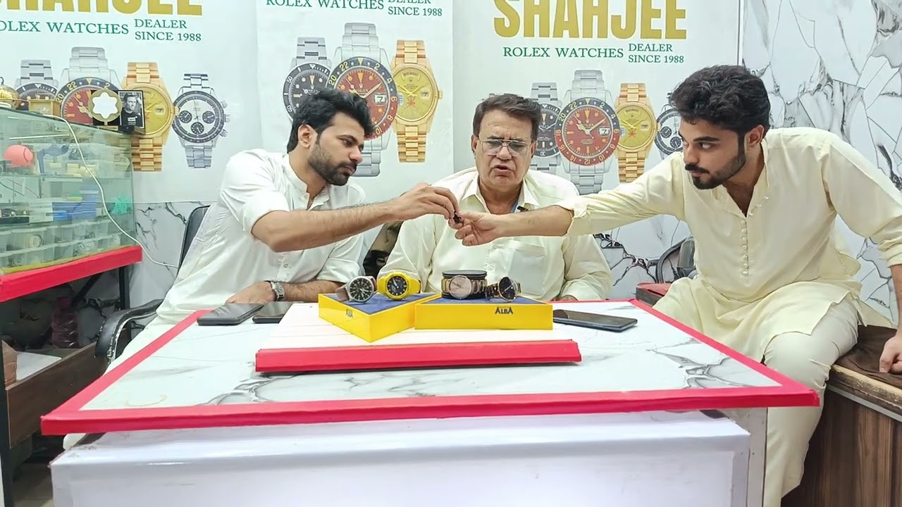 Watches at Shah jee Rolex dealer since 1988 03002286651 contact us for your watch