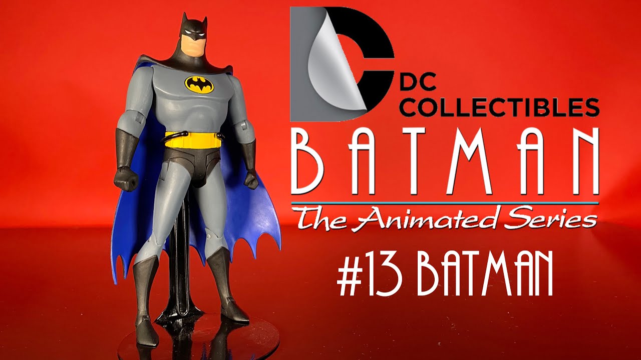 DC Collectibles Batman Figure Review 13 Direct Animated Series New Adventures Action Unbox Toy