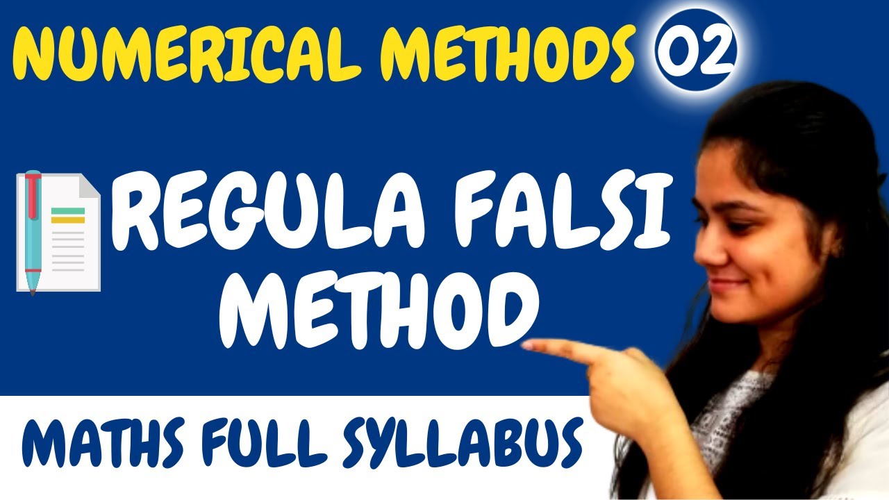 Introduction to Regula Falsi Method|Numerical Methods|BCA|Dream Maths