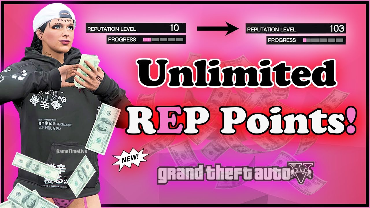 GTA5 I *PATCHED* Unlimited REP Points Glitch! I 35 To 100 In 15 MINUTES I LS Tuners DLC!