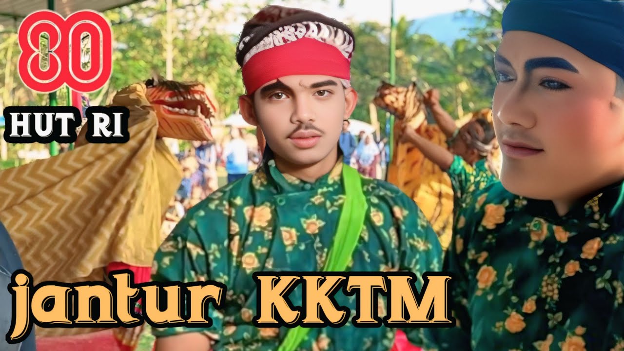 Janturan ebeg massal! Krida Kencana Turonggo Mulyo,Sipete.Edisi Hut RI ke 80