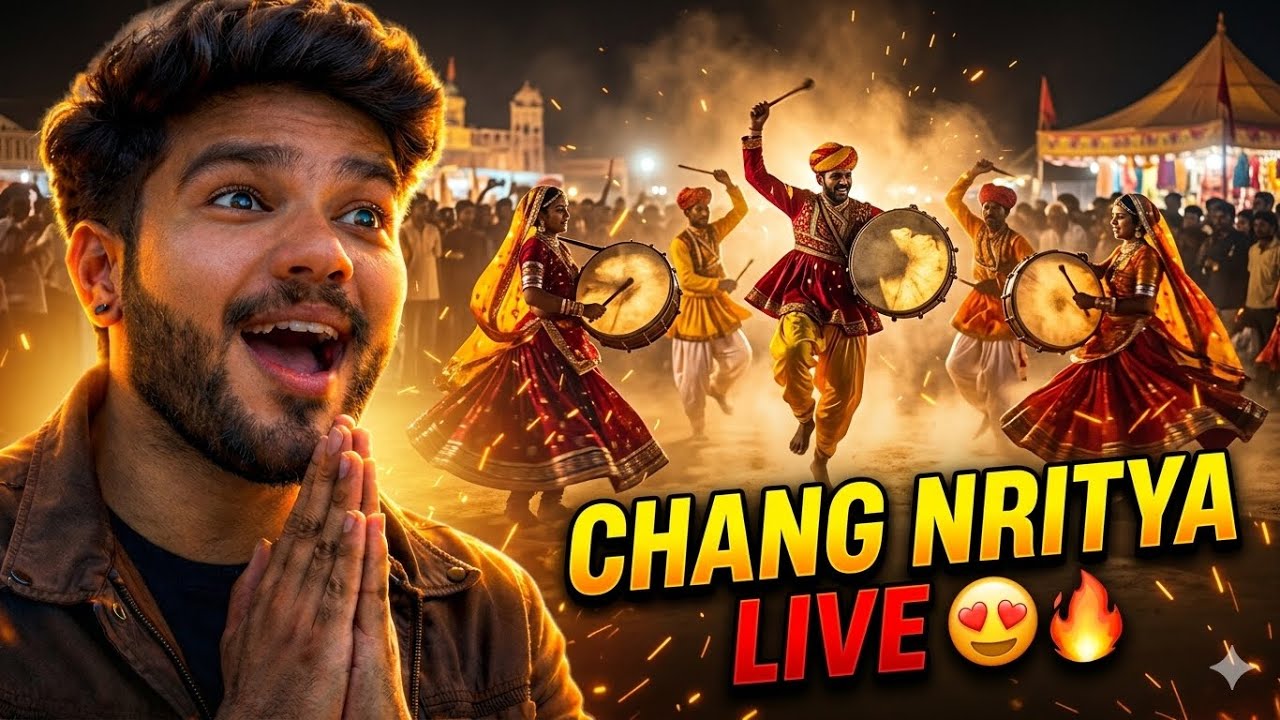 Rajasthan ka Asli Josh! 🔥 Chang Nritya Live | Traditional Folk Dance Performance 😍
