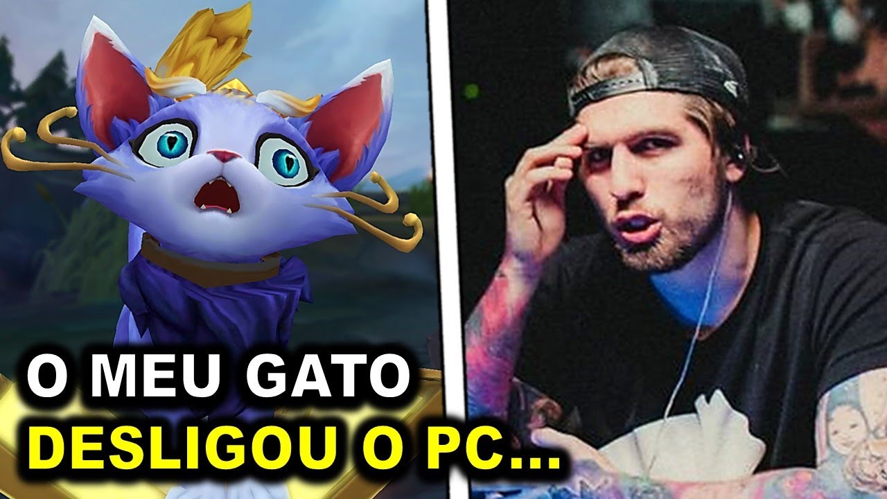 RAKIN FOI SABOTADO DURANTE A PARTIDA DE LOL!!!