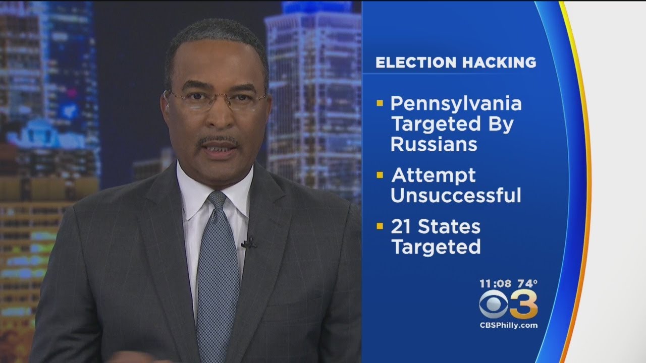 Federal Government Notifies 21 States, Including Pennsylvania, Of Election Hacking