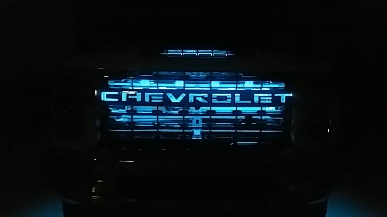DIY Tech Tip: How to Install RGB Backlight Behind Truck Grille (Example on 2021 Chevy Silverado HD)