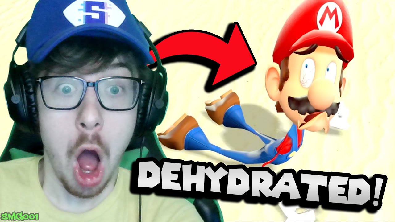 SMG4 MARIO GETS DEHYDRATED FOR NOT DRINKING WATER!