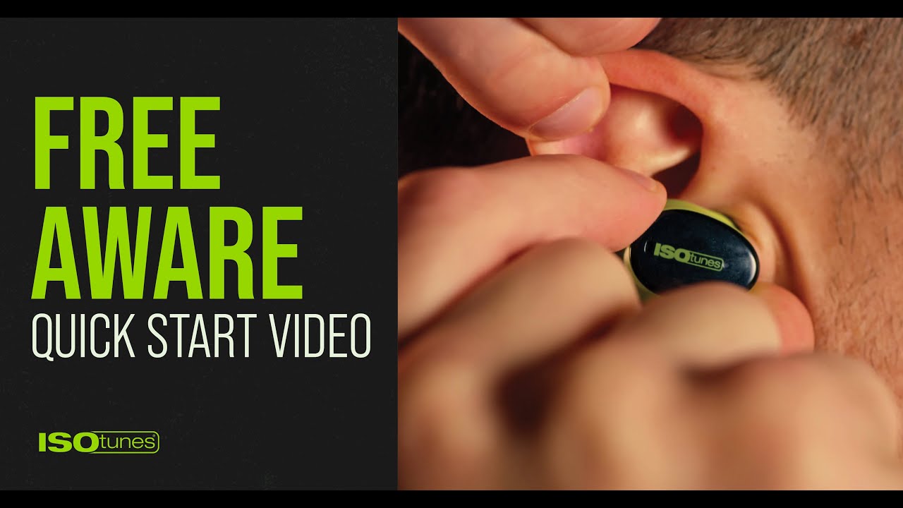 FREE Aware | Quick Start Guide | ISOtunes