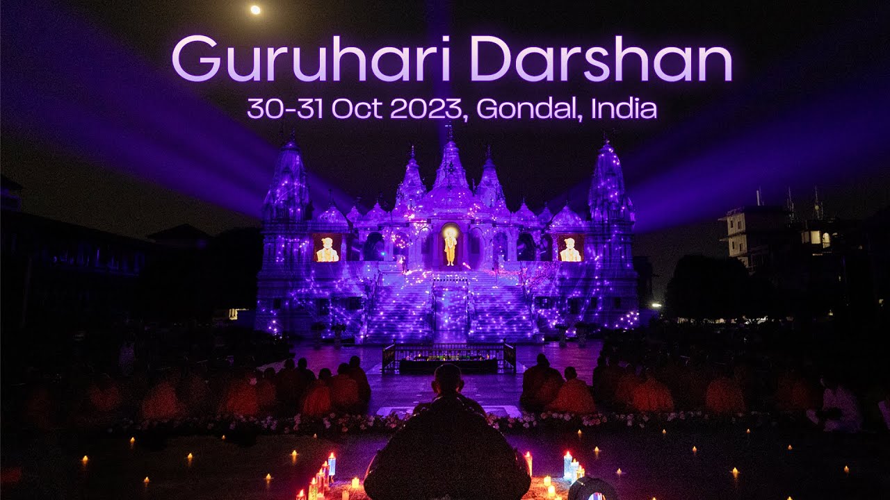 Guruhari Darshan, 30-31 Oct 2023, Gondal, India