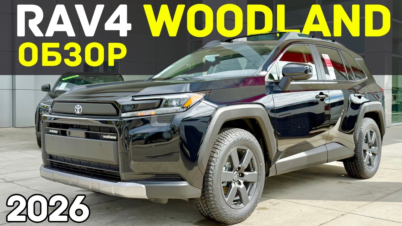 Новый RAV4 Woodland. Сделано в ЯПОНИИ 🇯🇵