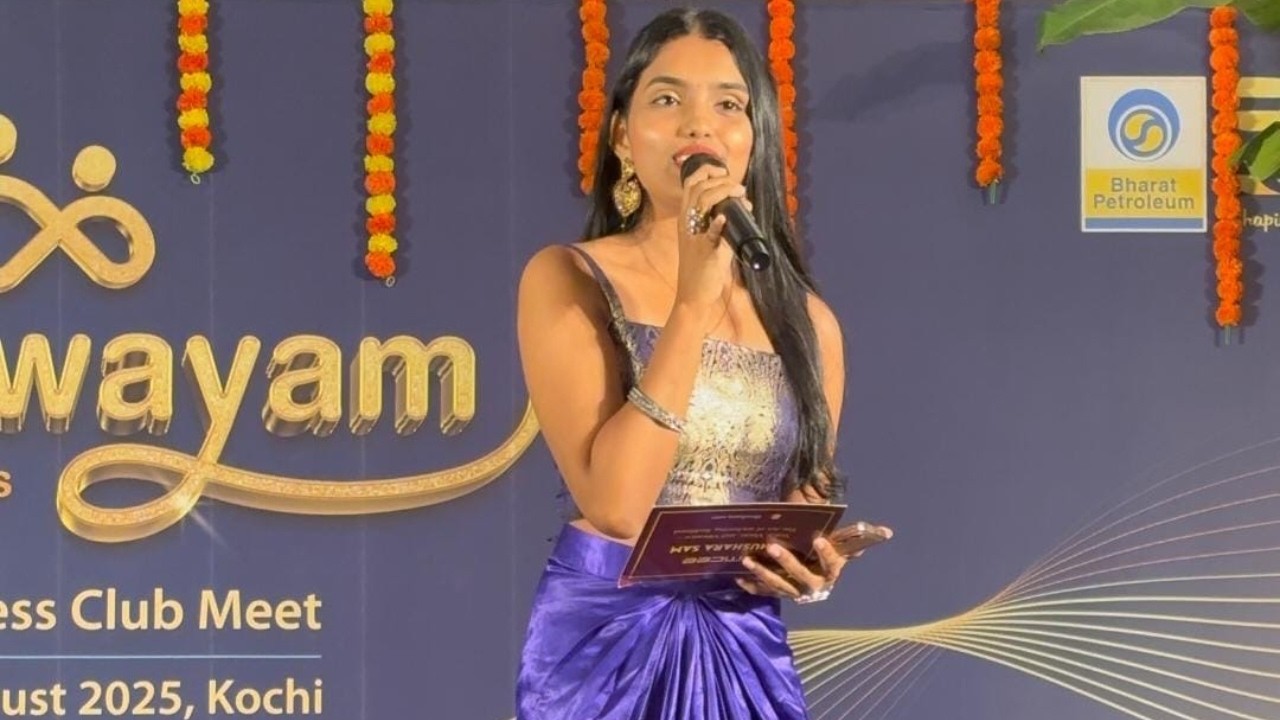 Anchor Thushara Hosting BPCL Brand process meet| #corporateemcee 