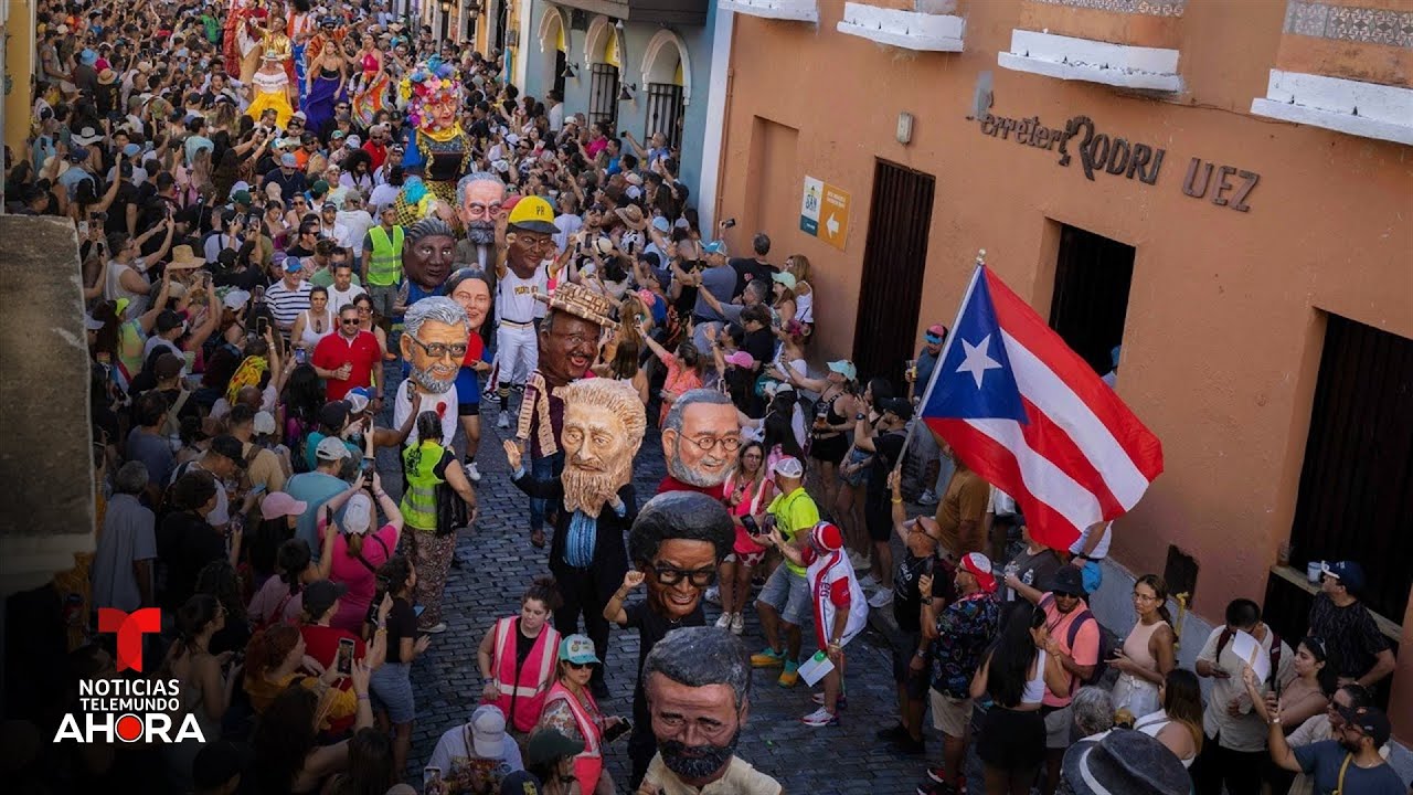 Finalizan las fiestas de la calle San Sebasti&aacute;n en Puerto Rico | Noticias Telemundo