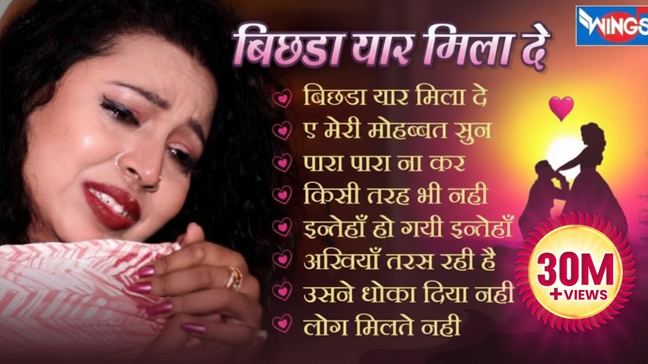बिछड़ा यार मिला दे - Hindi Sad Songs Collection Jukebox  - Bichda Yaar Milade | Dard Bhare Geet
