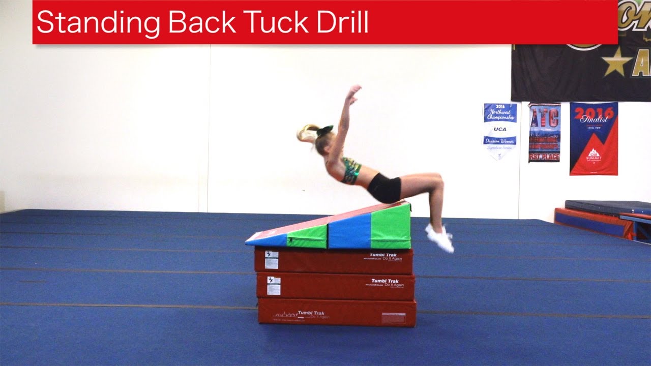 Standing Back Tuck Drill
