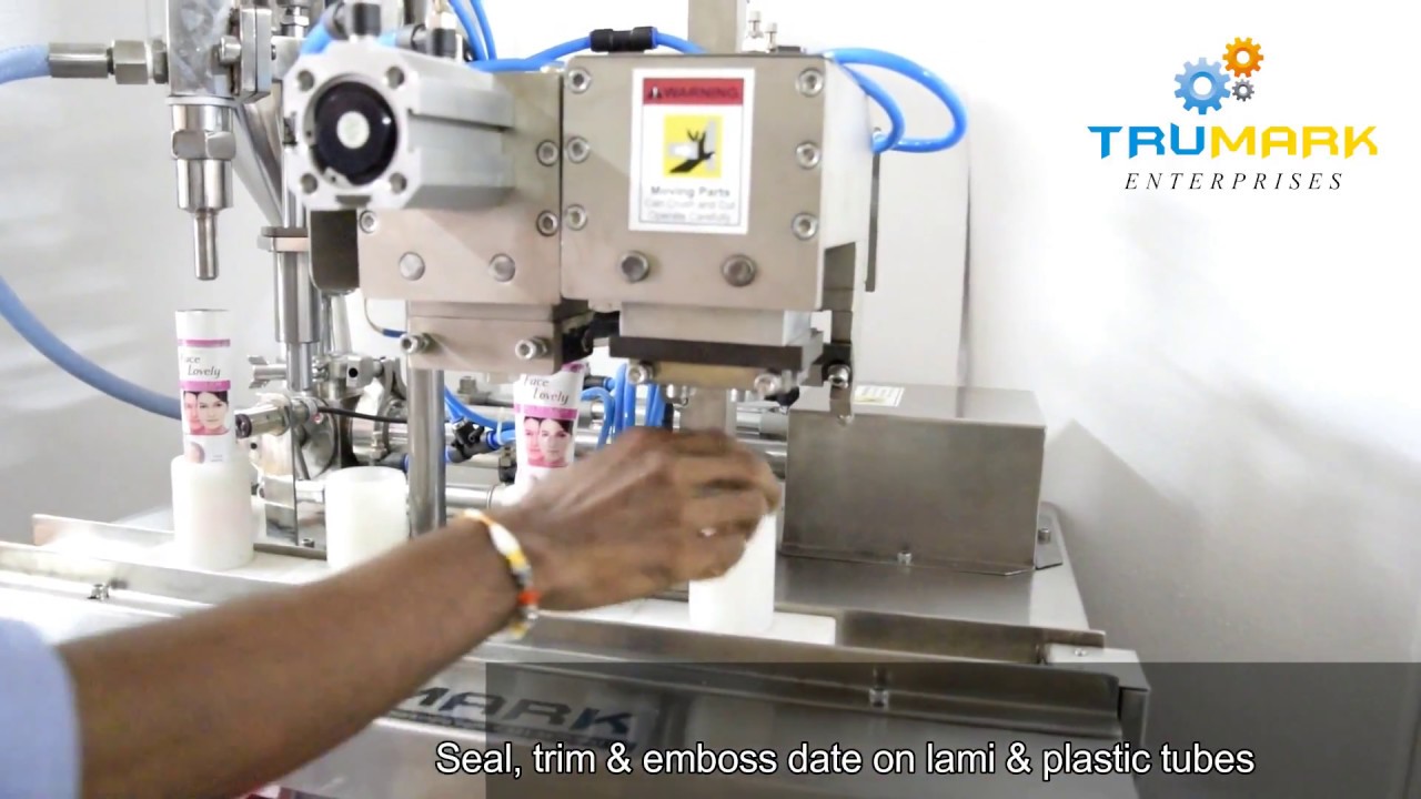 Semi automatic Tube filling sealing machine -  tube filler sealer