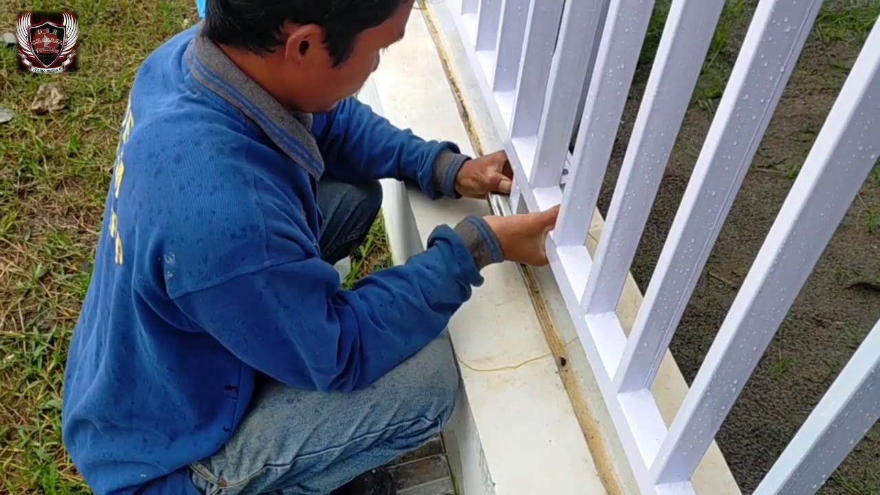 Teknik memasang pagar teras minimalis