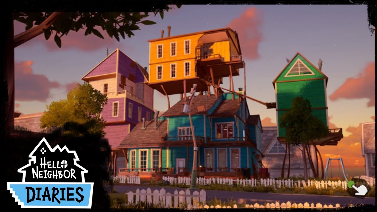 HELLO NEIGHBOR DIARIES - [PASSAGE OF THE FULL STORY OF THE GAME]