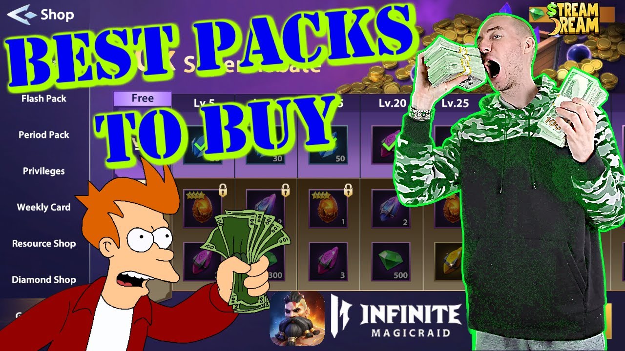 BEST Packs To Purchase Infinite Magicraid