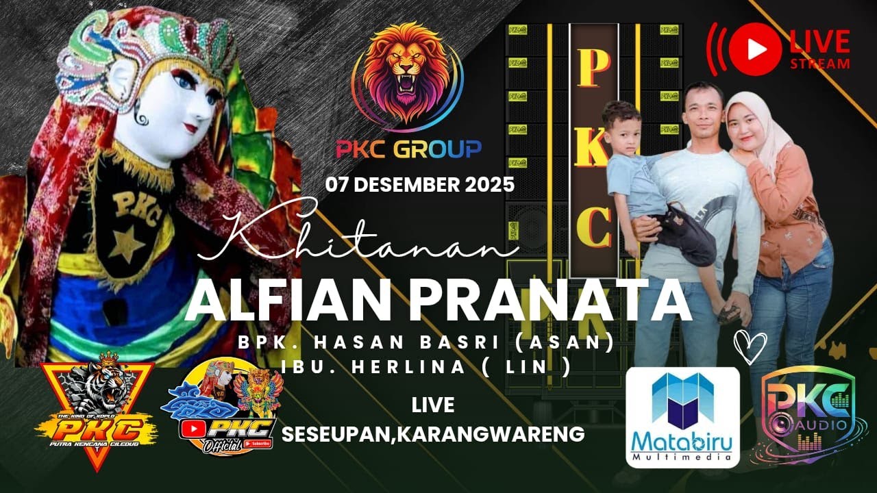 LIVE STREAMING PKC || DESA SEUSEPAN BATUBELAH BLOK SAWAH,KARANGWARENG - CIREBON || 07 DESEMBER 2025