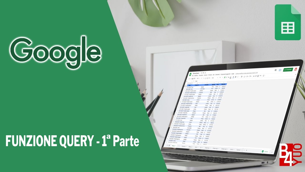 Google Fogli (Sheets) - Funzione Query
