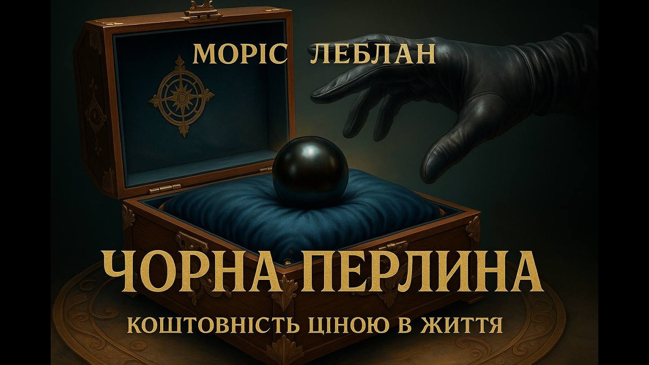 Моріс Леблан — Чорна Перлина | Арсен Люпен — Грабіжник джентельмен | Аудіокнига українською