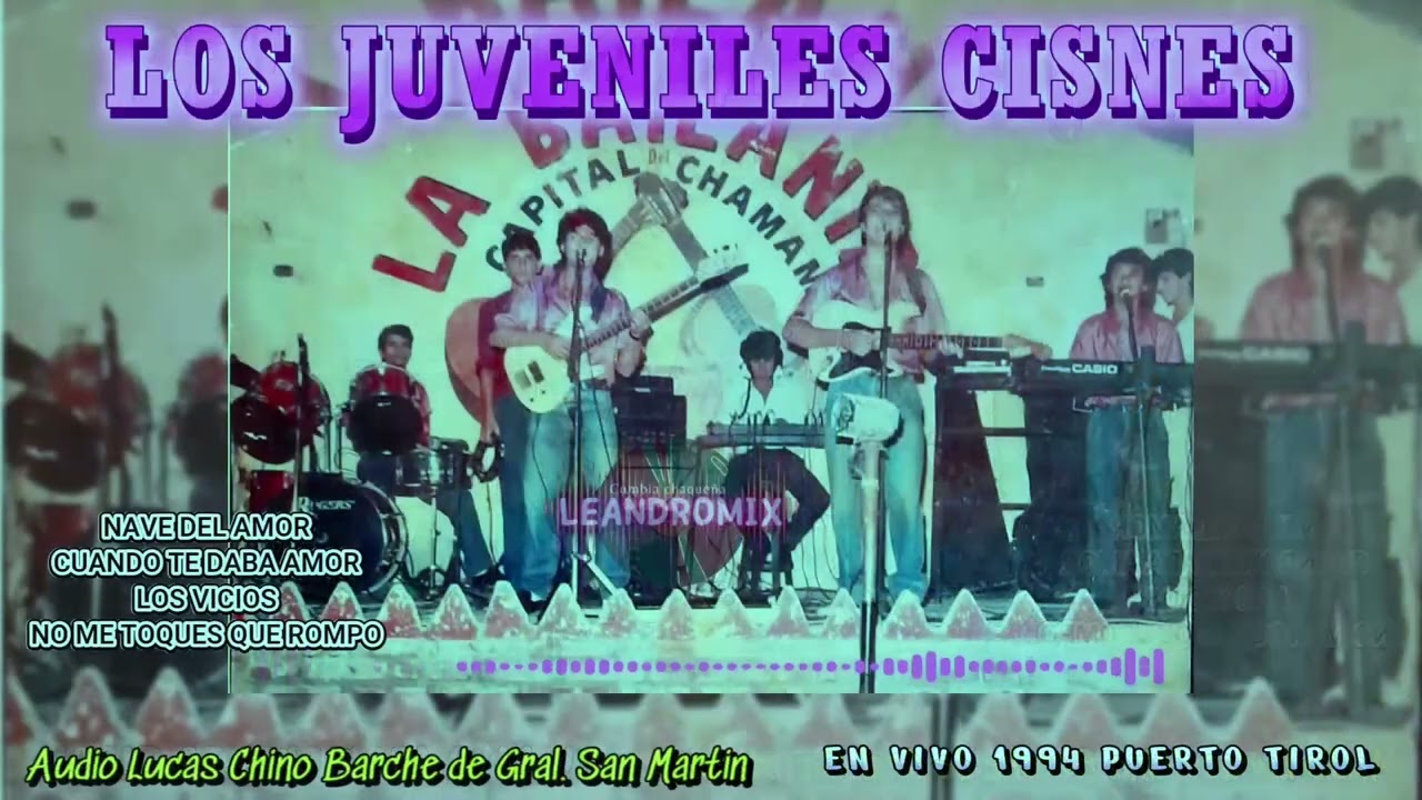 LOS JUVENILES CISNES EN VIVO PUERTO TIROL 1994