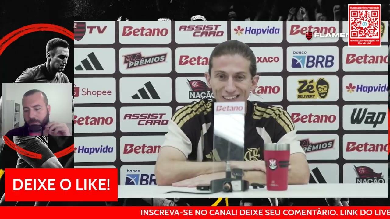 COLETIVA FILIPE LUÍS | BOTAFOGO 1 X 2 FLAMENGO | CAMPEONATO CARIOCA 2026