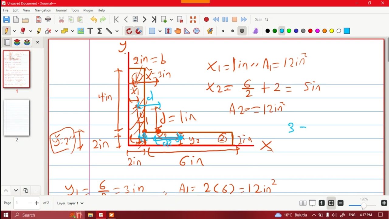 #statics  Ch10   Solved Example 2
