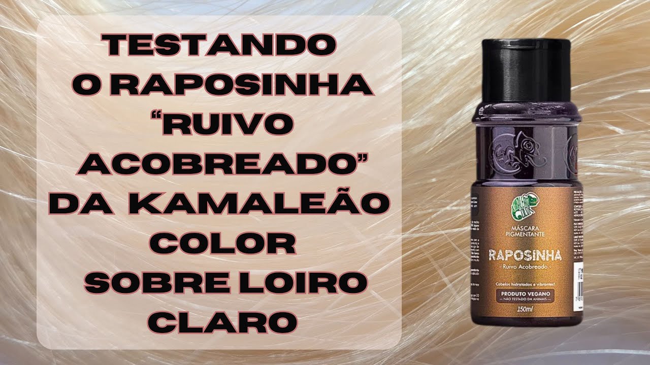 Testando o Ruivo Acobreado 