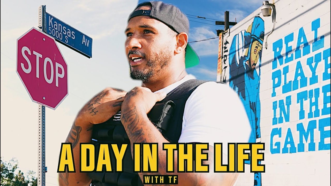 T.F Takes Us Through His Hood, Workout Routine, Visits Smacc in The Hospital, + more!