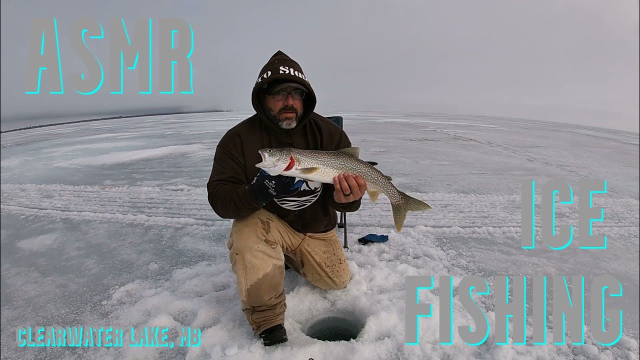 ASMR Ice Fishing | Clearwater Lake + Northern Manitoba recap #asmr #icefishing