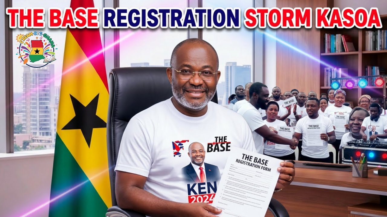 The Base Registration Storm Kasoa! Mad Rush For The Base Forms At Kasoa And Kejetia, Pressure!