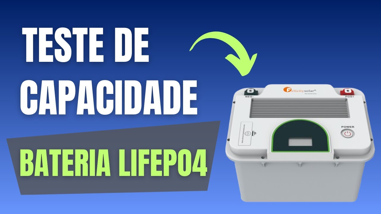 Felicity LiFePO4 160Ah: Teste de Capacidade com TV 65’’ — Resultado Surpreendente!