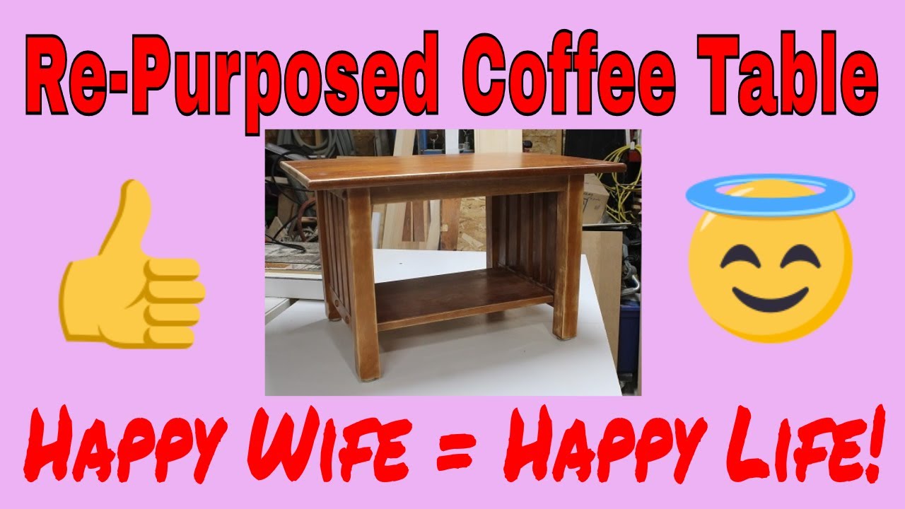 (S-3 Ep-28) Re-Purposed Coffee Table