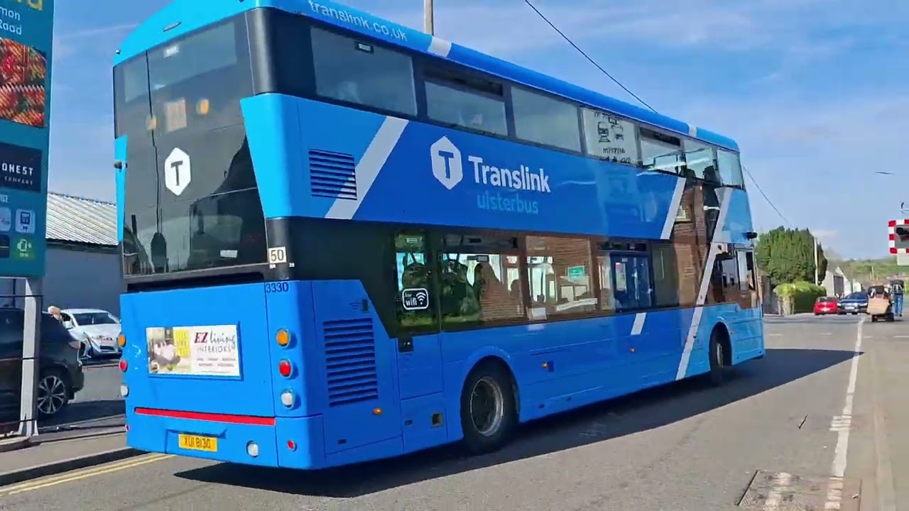 (921 + bonus clip) sunny warm shot at antrim Station