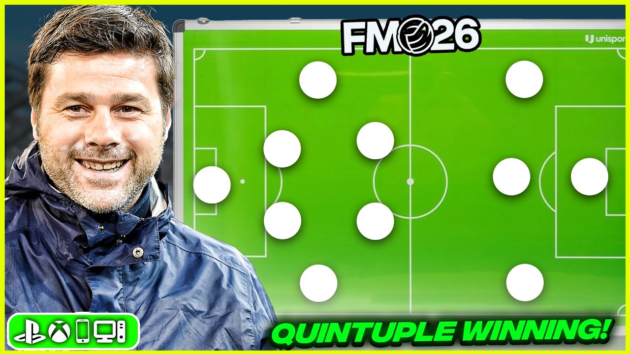 Pochettino’s Spurs Tactic Made Me Win 5 Trophies in FM26… INSANE!