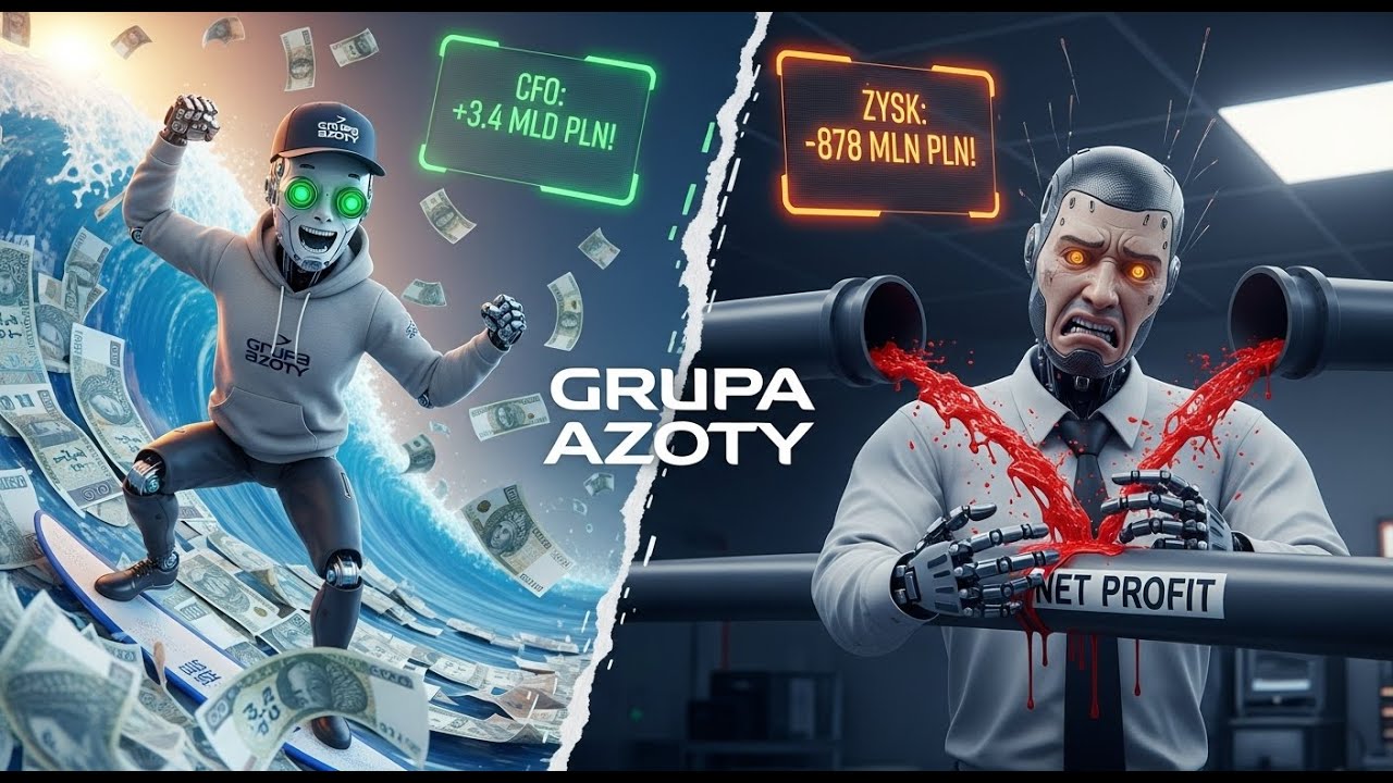 Grupa Azoty: Strata -878 mln PLN vs +3,4 mld PLN Got&oacute;wki! | Giełdowy Ring AI