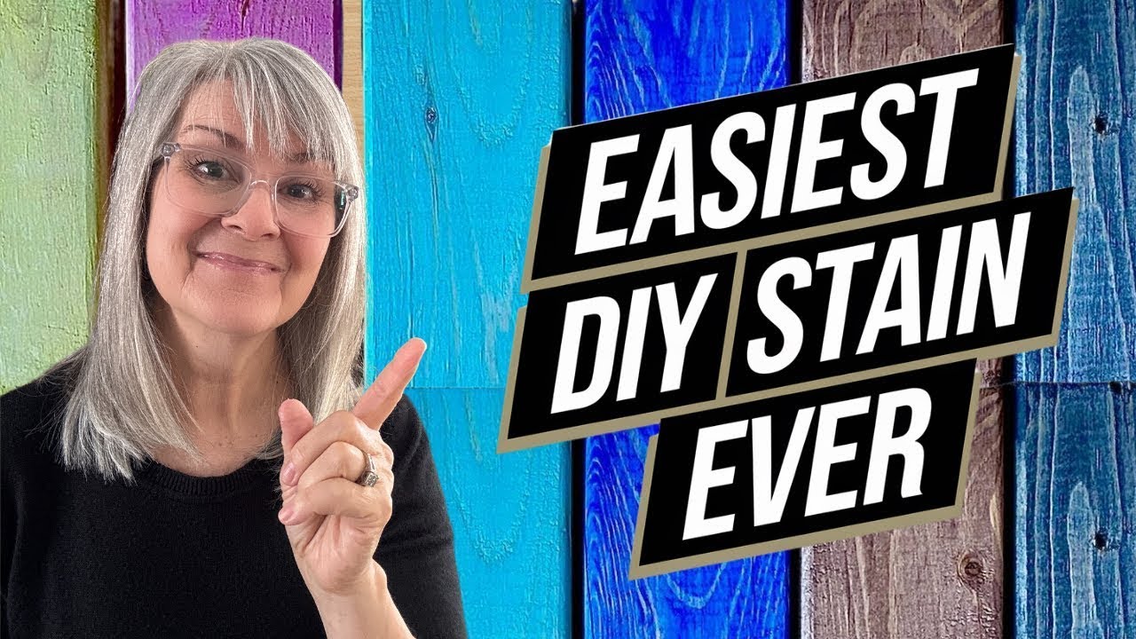 Never Buy Wood Stain Again &ndash; Make Your Own for $1
